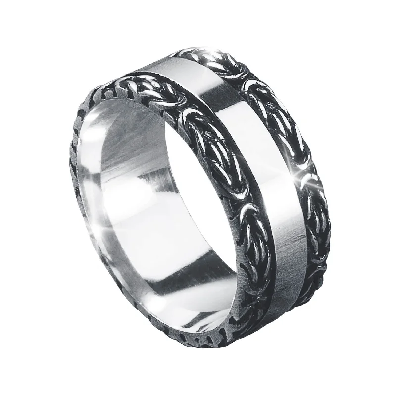 Timeless Jewelry Styles At Wallet-Friendly Prices Byzantine Band Men's Ring