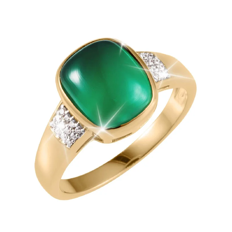 Shine Without Limits – Jewelry Sale Happening Now Desire Green Onyx Ring