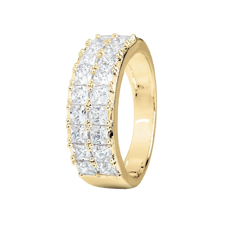 Fashion-Forward Geometric Jewelry For Contemporary Style Elite Eternity Ring