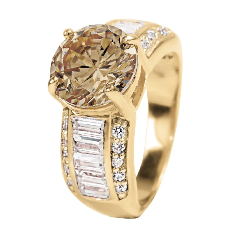 Dazzle In Elegance With Our Biggest Jewelry Sale Odelia Champagne Ring