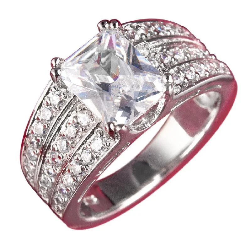 Shine In Style – Shop Jewelry Discounts Today Princess Ring Rhodium