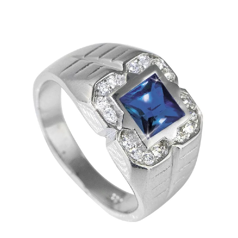 Get The Sparkle You Love At Prices You Adore Ranger Men's Sapphire Ring