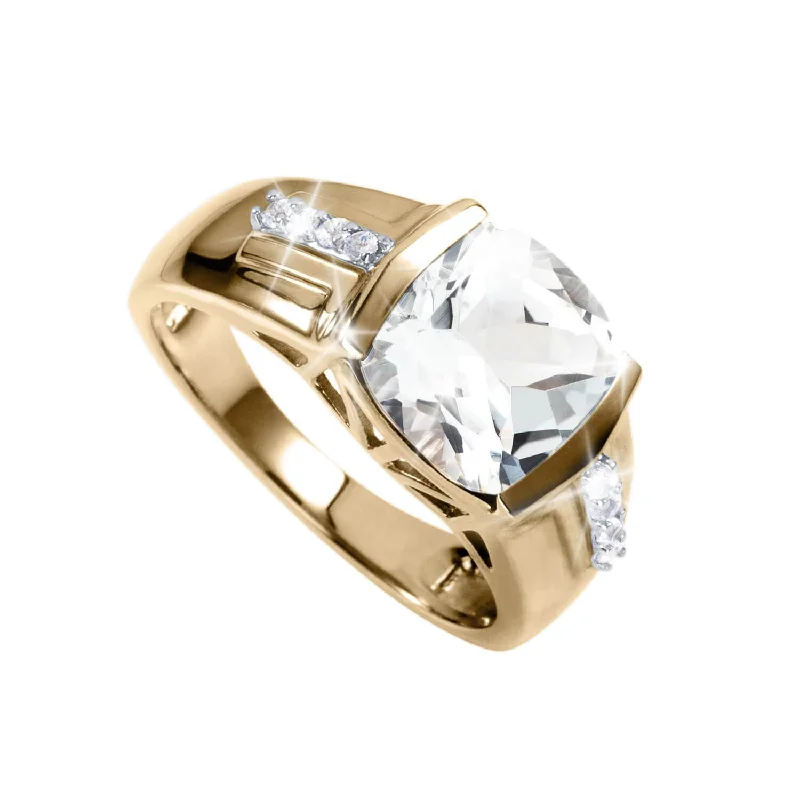 Premium Jewelry At Promotional Prices – Shine Today Supreme White Topaz Ring