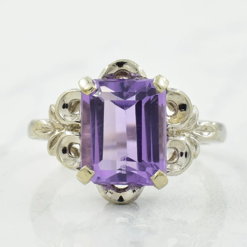 High-Quality Gemstone Jewelry For Special Occasions Amethyst Ring | 3.00ct | SZ 6 |