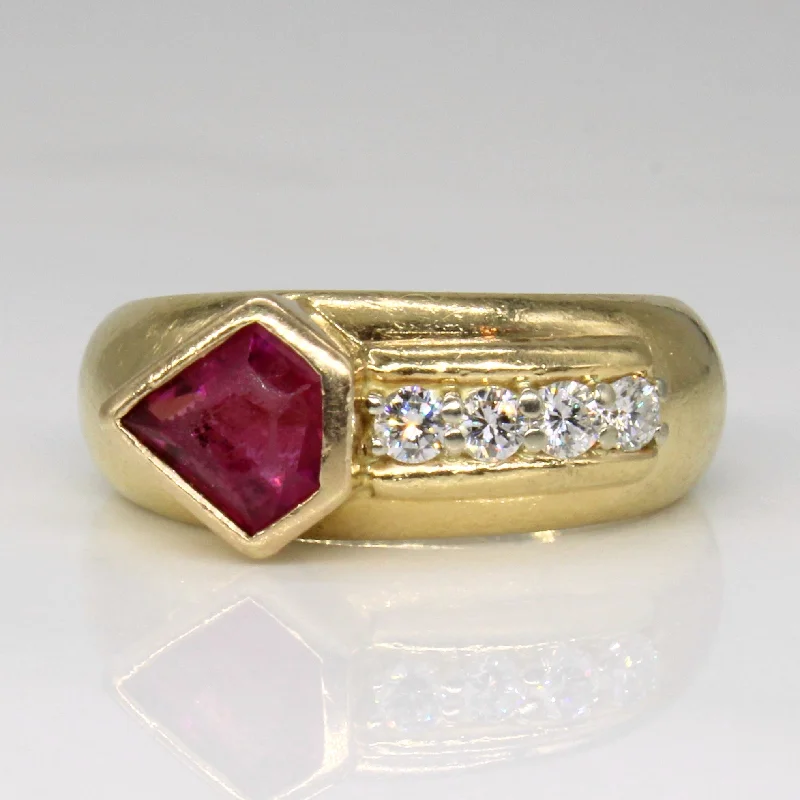 Personalized Jewelry Sale – Meaningful Gifts At Great Prices Birks' Tourmaline & Diamond Cocktail Ring | 1.00ct, 0.20ctw | SZ 5.25 |