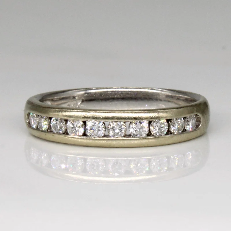 Limited-Stock Jewelry Sale – Shop Before It's Gone Channel Set Diamond Ring | 0.30ctw | SZ 6.25 |