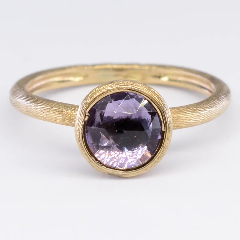 Don't Miss Out On Bestselling Jewelry At Special Prices 'Marco Bicego' Jaipur Collection Bezel Set Amethyst Ring | 0.75ct | SZ 5 |