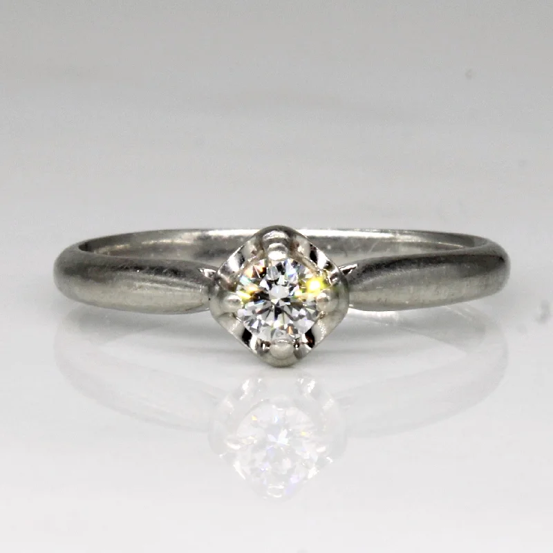 Shine In Style – Shop Jewelry Discounts Today Diamond Engagement Platinum Ring | 0.15ct | SZ 6.5 |