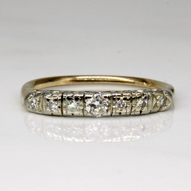 Limited-Time Offer On Elegant Jewelry Pieces Vintage Diamond Ring | 0.15ctw | SZ 6.5 |