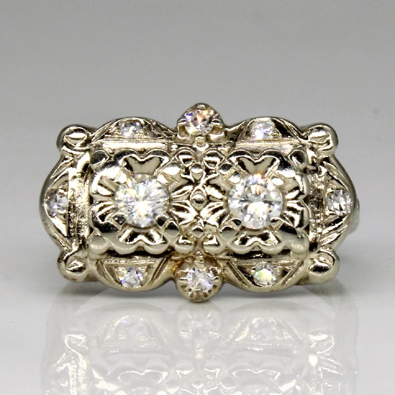 Dainty And Elegant Jewelry Now At Reduced Prices Diamond Ring | 0.28ctw | SZ 5.75 |