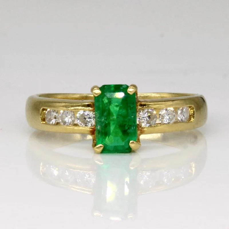 Flash Jewelry Sale – Get Stunning Pieces At Low Prices Emerald & Diamond Ring | 0.65ct, 0.21ctw | SZ 5.5 |