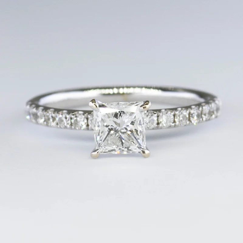 Unmissable Deals On Handmade Jewelry Collections Princess Cut Diamond Engagement Ring | 1.01ctw | SZ 5.25 |