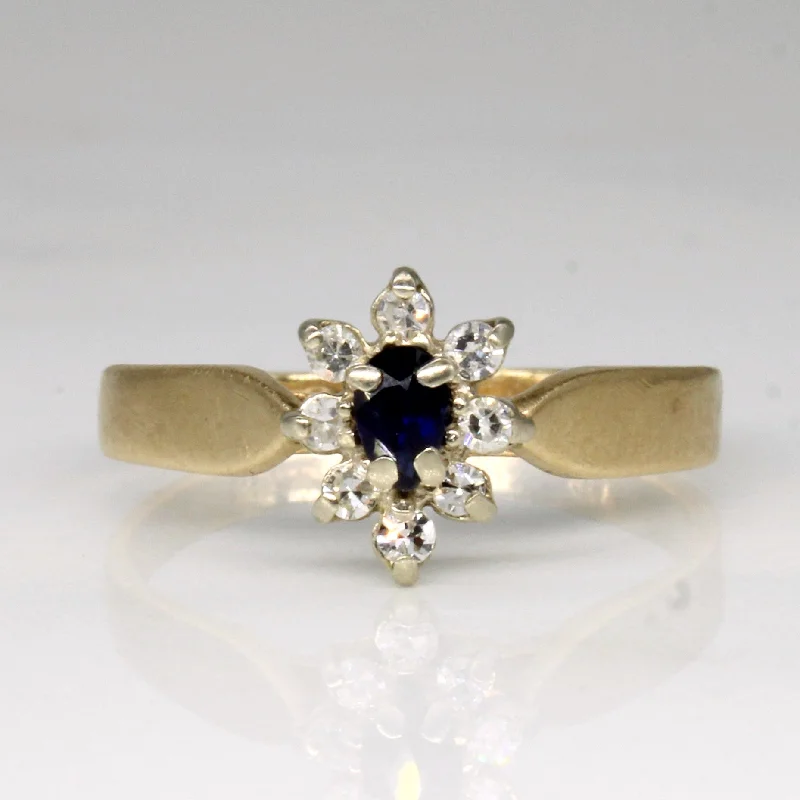 Trending Jewelry Now Available At Exclusive Prices Sapphire & Diamond Ring | 0.10ct, 0.08ctw | SZ 6 |