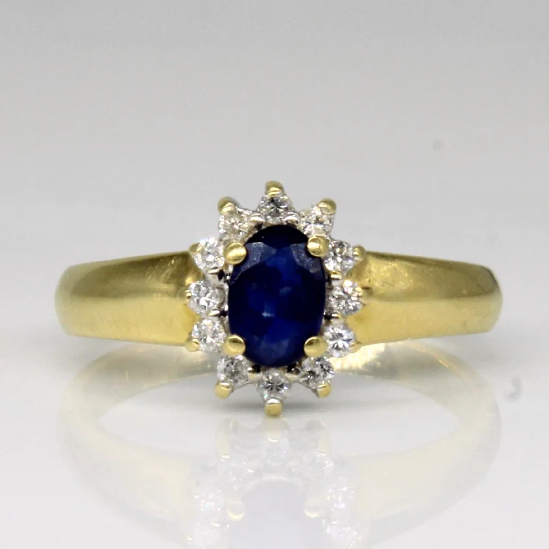 The Ultimate Jewelry Sale – Exclusive Styles At Great Prices Sapphire & Diamond Ring | 0.34ct, 0.12ctw | SZ 7 |