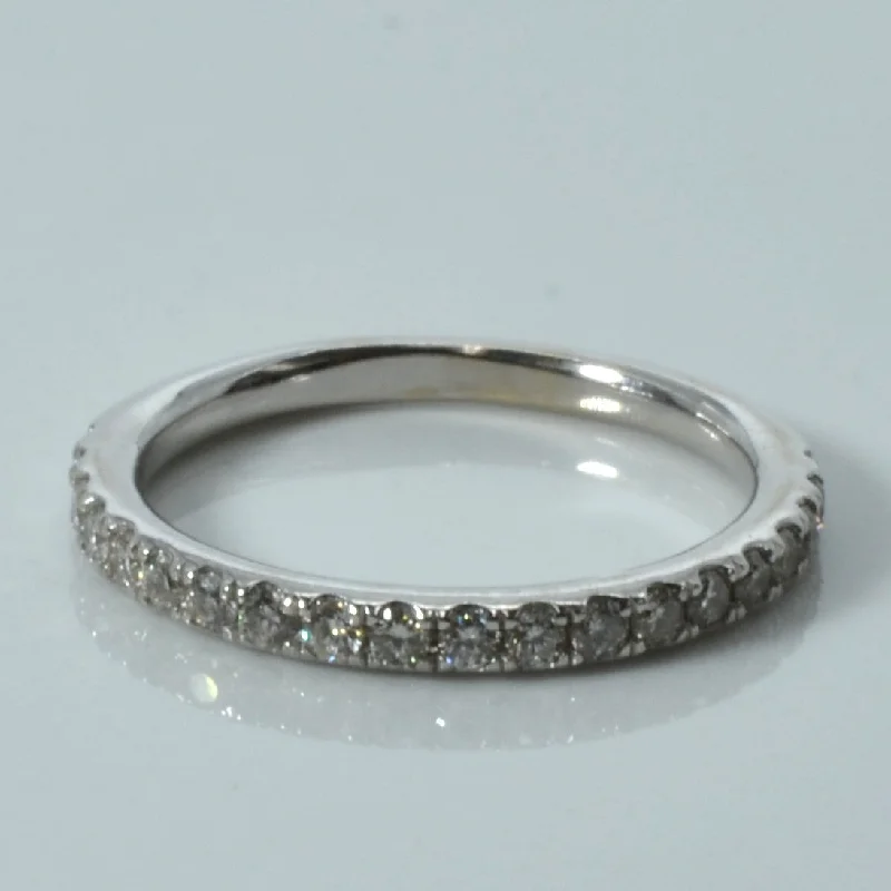 Jewelry Clearance – Final Chance To Save Big Semi Eternity Diamond Wedding Band | 0.26ctw | SZ 5 |