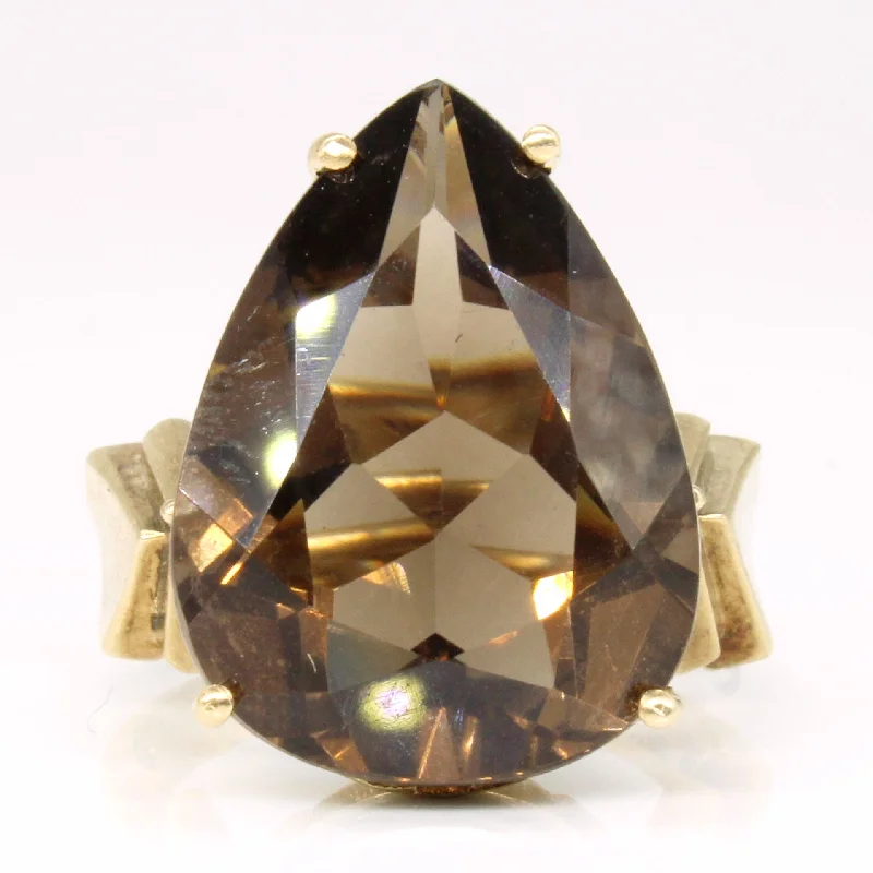 The Biggest Jewelry Sale Of The Year Is Here Smokey Quartz Cocktail Ring | 12.40ct | SZ 6 |