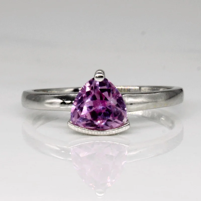 The Ultimate Jewelry Sale – Exclusive Styles At Great Prices Synthetic Pink Sapphire Ring | 1.00ct | SZ 5.25 |