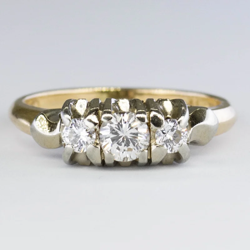 Sparkle For Less – Shop Our Limited-Time Jewelry Deals Three Stone Diamond Ring | 0.37ctw | SZ 5 |