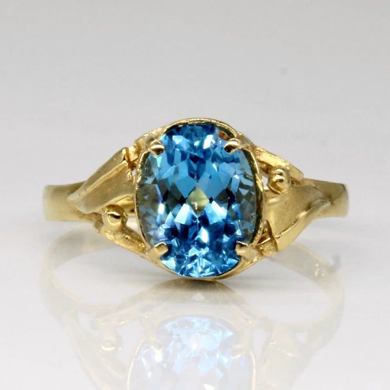 Elegant Jewelry Styles At Budget-Friendly Prices Topaz Cocktail Ring | 1.90ct | SZ 6.25 |