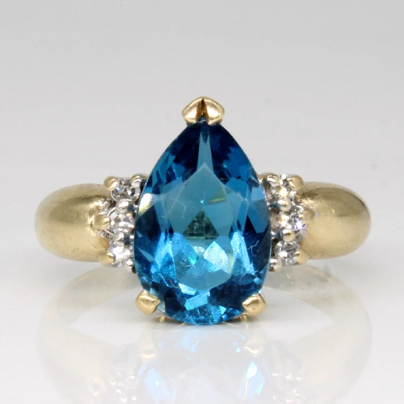 Jewelry Sale Alert – Shop Timeless Elegance Today Topaz & Diamond Cocktail Ring | 3.00ct, 0.06ctw | SZ 7.25 |