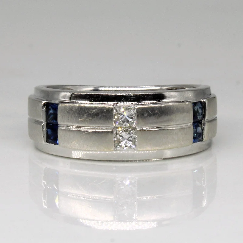 Shop Jewelry That Shines Without The High Price Vera Wang' Sapphire & Diamond Ring | 0.28ctw, 0.12ctw | SZ 6.25 |