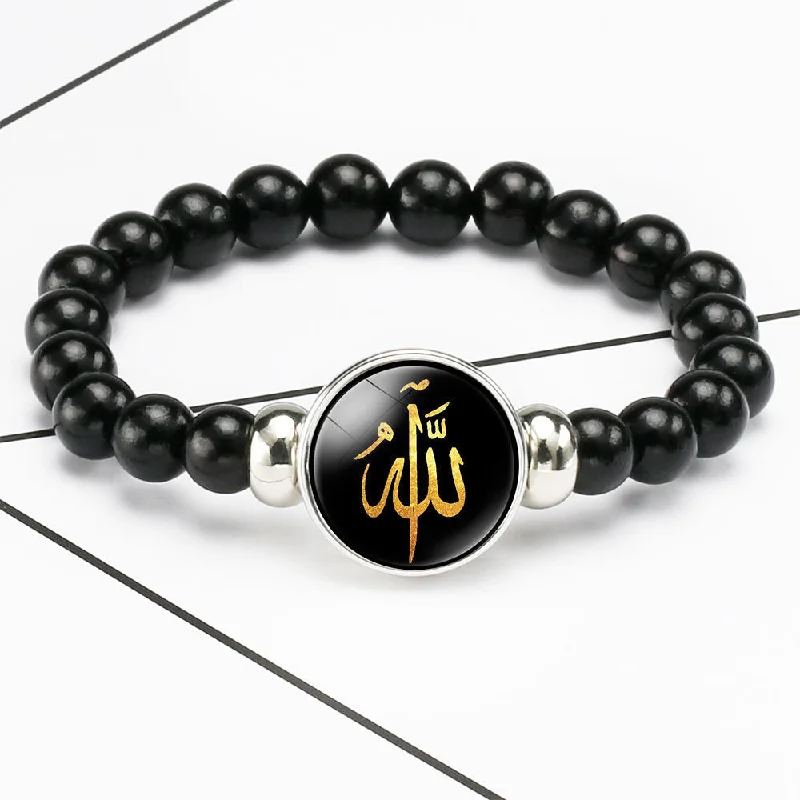 Celestial Harmony™ 18mm Snap Button Bead Bracelets – Middle Eastern Muslim Charm Collection