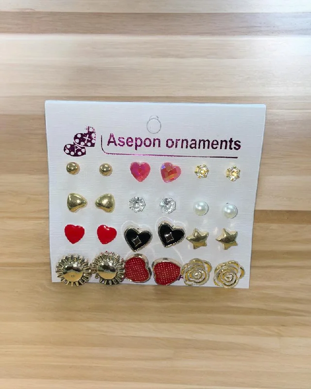 12 Set of Earrings