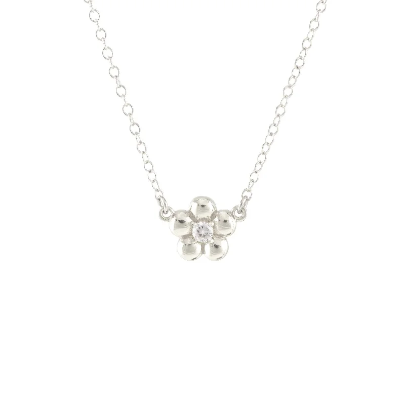 Trendy And Classic Jewelry Now At Reduced Prices Flower Crystal Charm Necklace