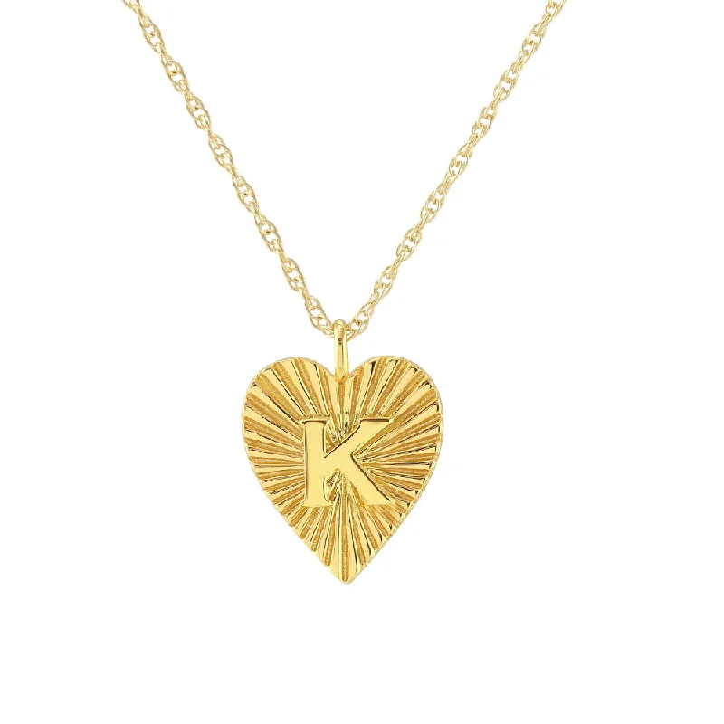 Limited-Stock Jewelry Sale – Once It's Gone, It's Gone Heart Letter Charm Necklace