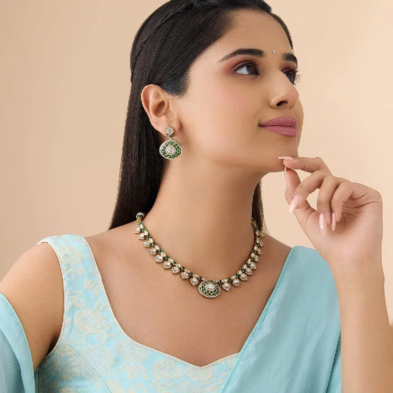 Limited-Time Jewelry Sale – Elegant Styles At Less Kundan Necklace 176790