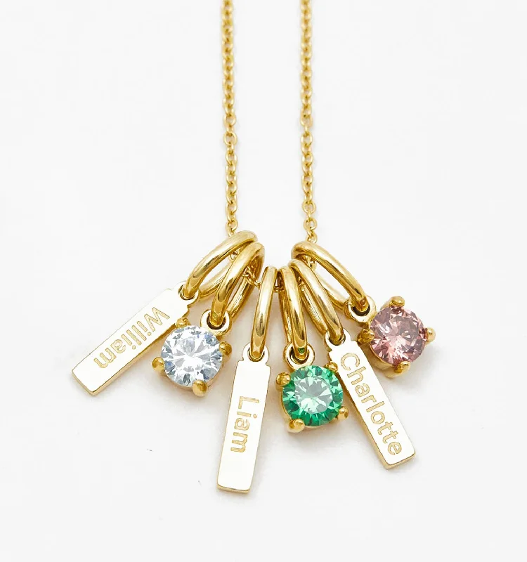 Jewelry Clearance – Final Chance To Save Big Mini Bar Birthstone Necklace