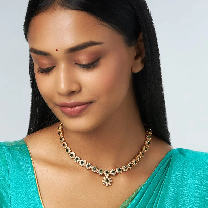 Affordable Glamour – Premium Jewelry At Special Prices Silver Temple Necklace 154460