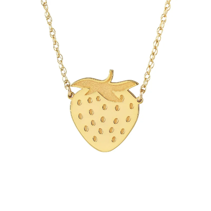 Exclusive Online Discounts On Stylish Jewelry Strawberry Necklace