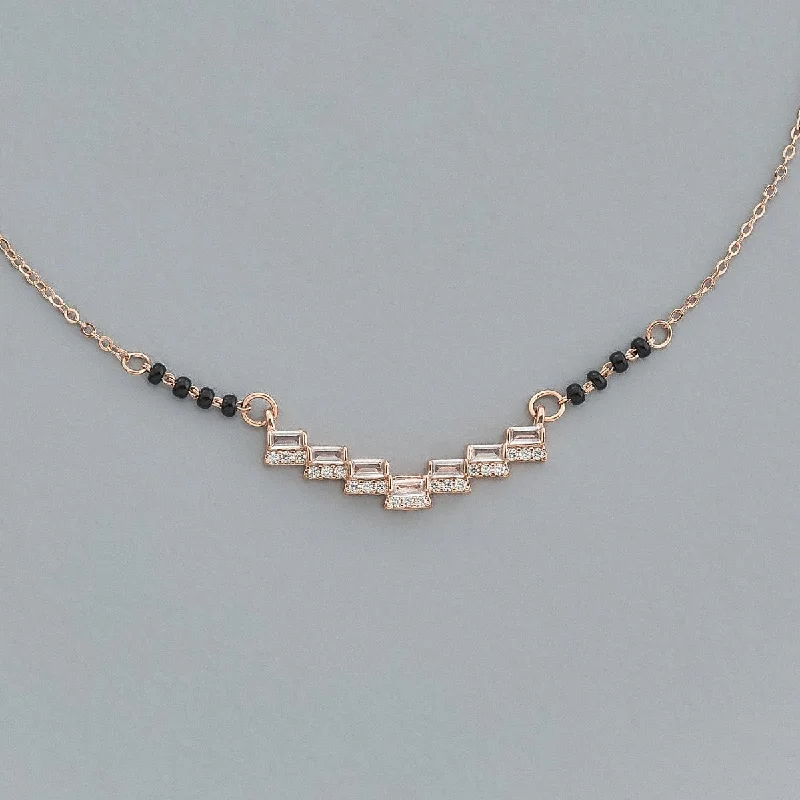 Discounted Jewelry For A Glamorous Look Zircon Mangalsutra 170709