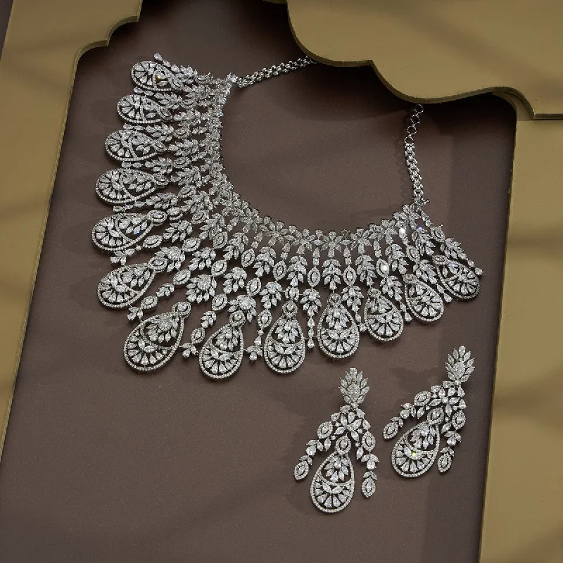 Elegant Designs, Unbeatable Discounts – Shop Jewelry Now Zircon Necklace 169401