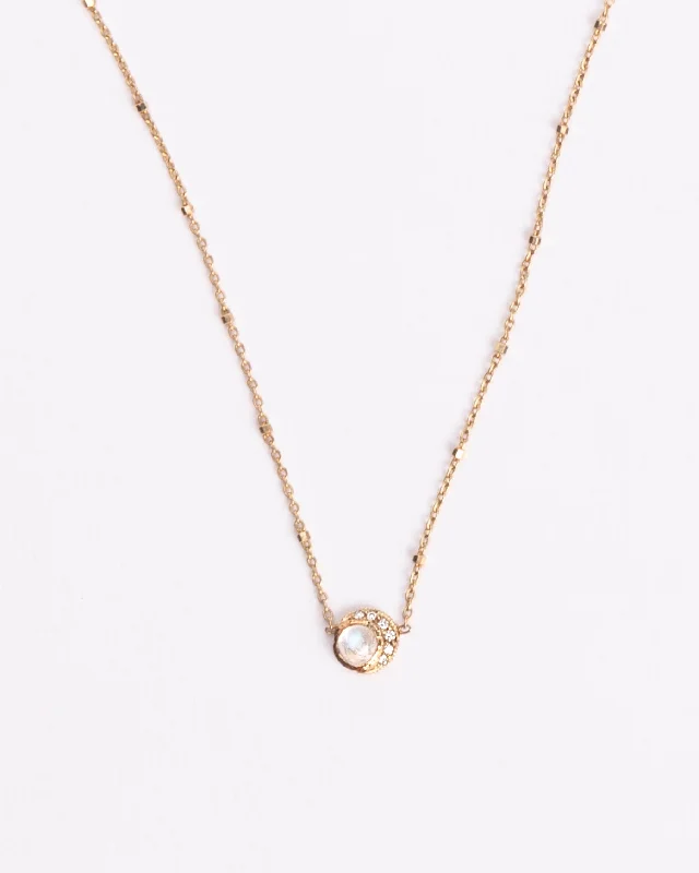 Shop Jewelry That Shines Without The High Price BABY MOON NECKLACE