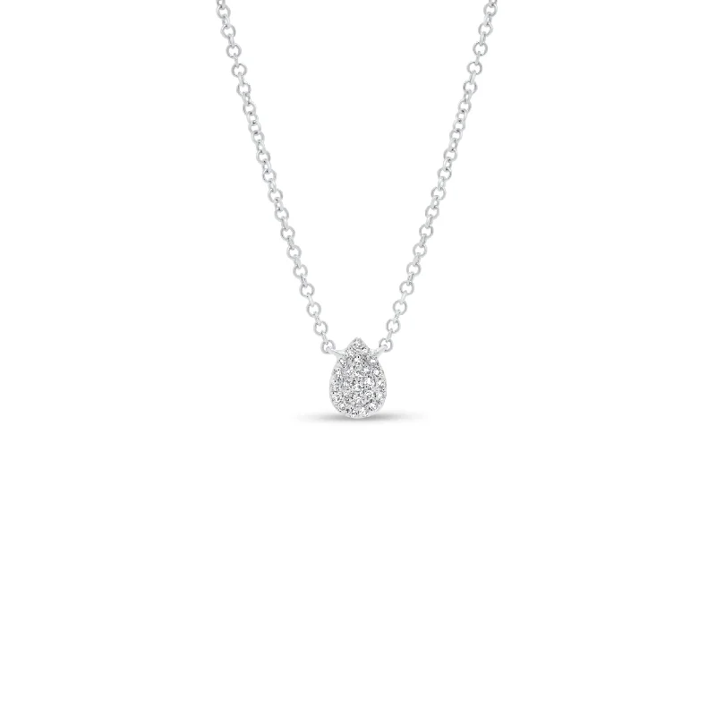 Shop Stylish Jewelry Now And Save Big Diamond Pave Teardrop Pendant