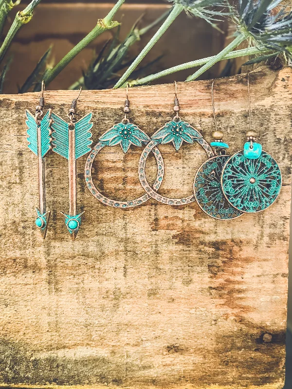 Exclusive Online Jewelry Sale – Don't Wait Beautiful Bohemian Earring Set - Set of 3