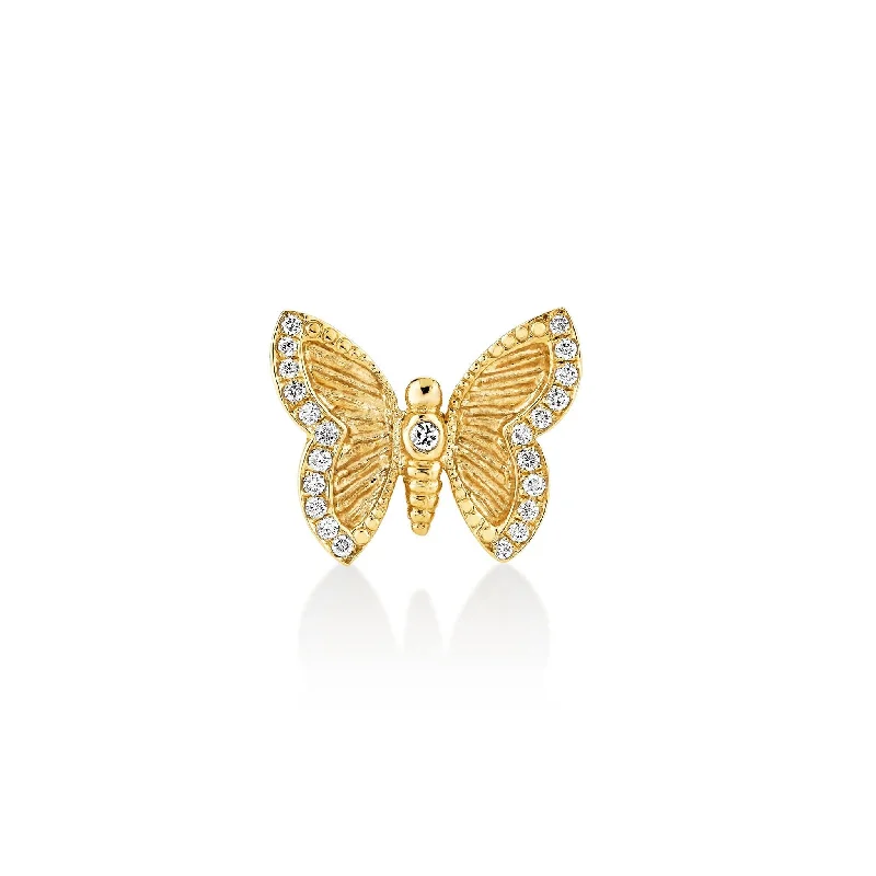 Sparkle For Less – Shop Our Limited-Time Jewelry Deals Butterfly Diamond Stud