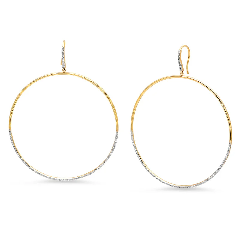 Flash Sale On Stunning Jewelry – Don't Miss Out Diamond Drop Hoops