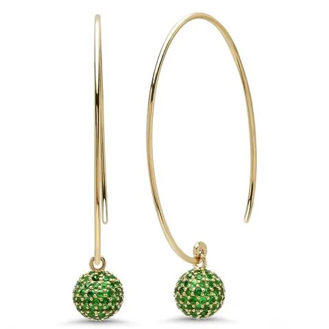 Luxury Jewelry Sale – Elegant Styles At Unbeatable Prices Emerald Disco Ball Earrings