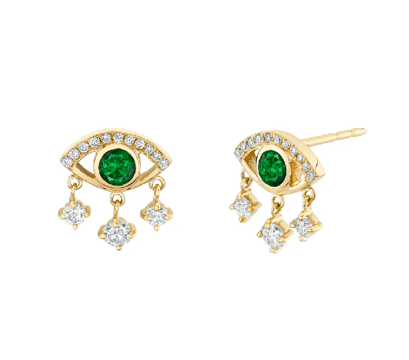 Accessorize For Less – Luxury Jewelry At Affordable Prices Emerald Eye of Emotions Studs