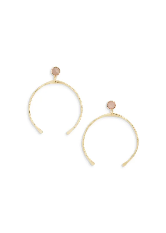 Trending Jewelry Now At Unbeatable Prices Liz Earrings | Pink Moonstone