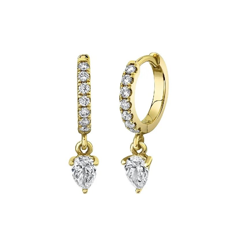 Timeless Elegance At Unbelievable Discounts Diamond Water Drop Goddess Hoops