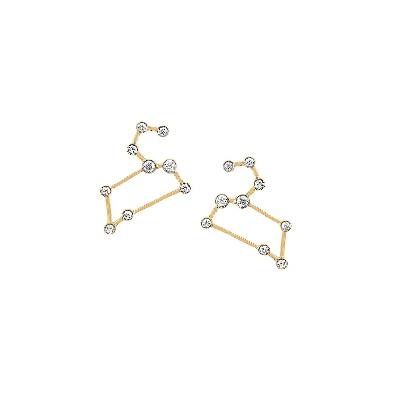 Seasonal Jewelry Clearance – Best Styles At The Lowest Prices Baby Leo Diamond Constellation Studs