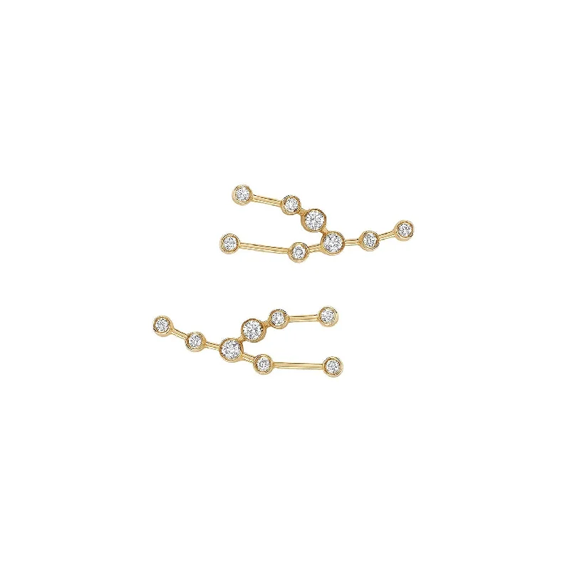 The Ultimate Jewelry Sale – Shop Premium Styles Baby Taurus Diamond Constellation Studs