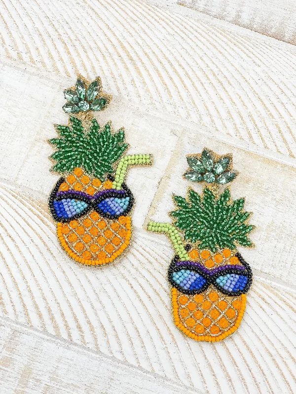 Affordable Luxury Jewelry For Every Occasion Piña Colada Beaded Dangle Earrings