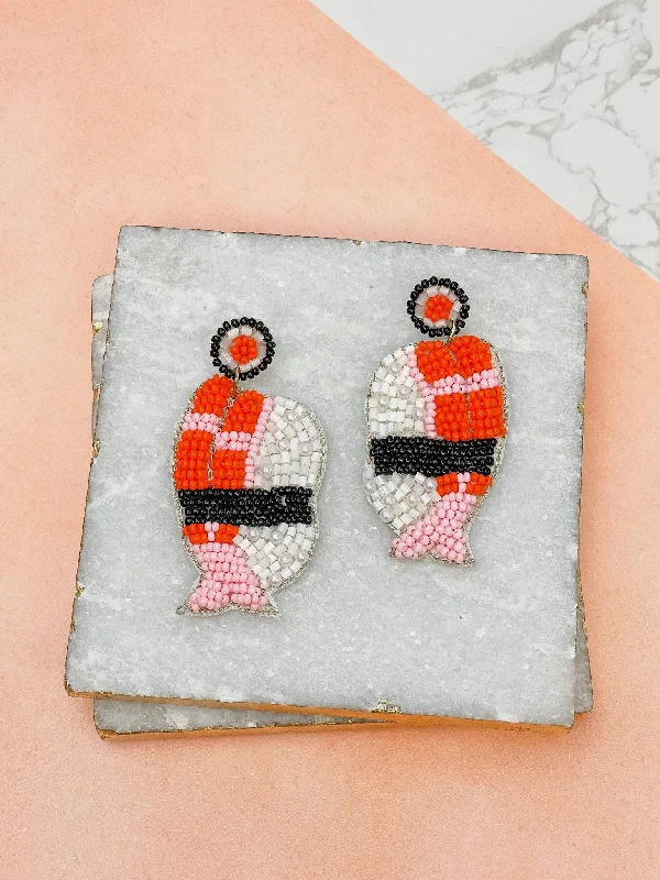 Last Chance To Grab Your Favorite Jewelry At A Discount Sashimi Beaded Dangle Earrings