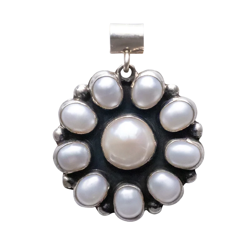 Mother of Pearl Flower Pendant | Micheal Perry