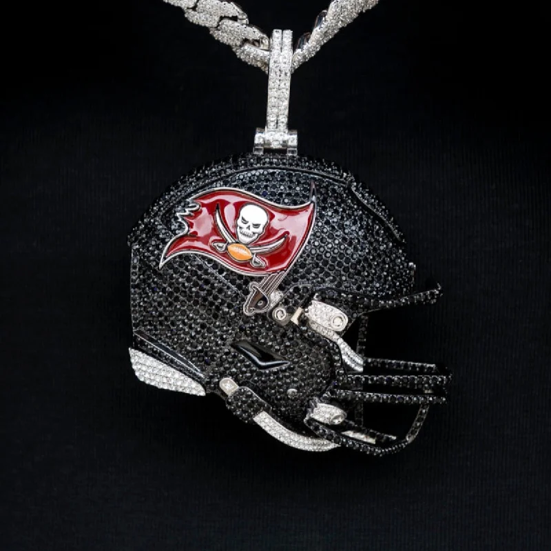 Giant Tampa Bay Buccaneers Official NFL Helmet Pendant